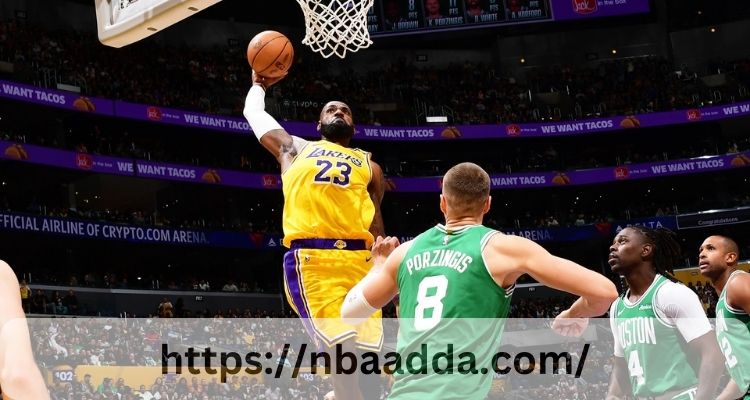 Boston Celtics vs Lakers Match Player Stats