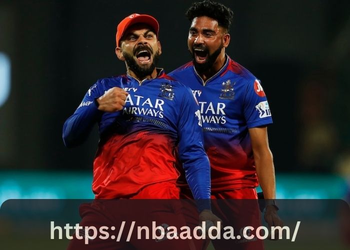 Royal Challengers Bengaluru vs Chennai Super Kings Standings