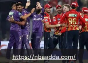 Punjab Kings vs Kolkata Knight Riders Match Scorecard