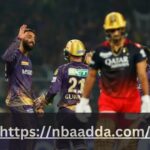Kolkata Knight Riders vs Royal Challengers Bengaluru Standings