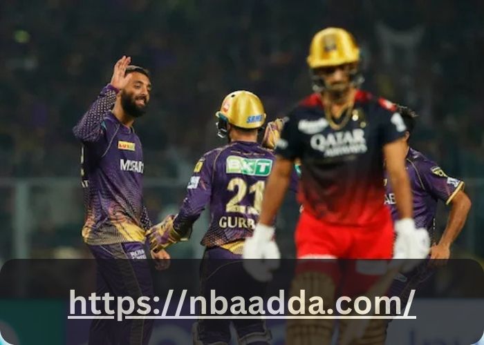 Kolkata Knight Riders vs Royal Challengers Bengaluru Standings