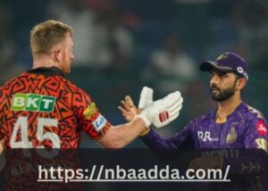 Kolkata Knight Riders vs Sunrisers Hyderabad Standings