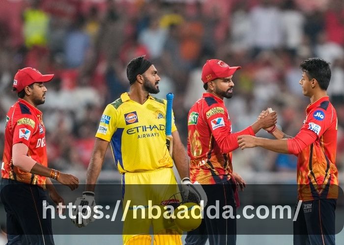 Chennai Super Kings Vs Punjab Kings Standings