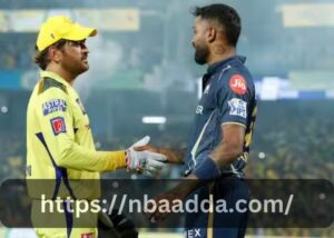 Chennai Super Kings Vs Gujarat Titans Timeline