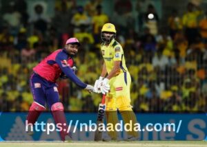 Rajasthan Royals Vs Chennai Super Kings Timeline